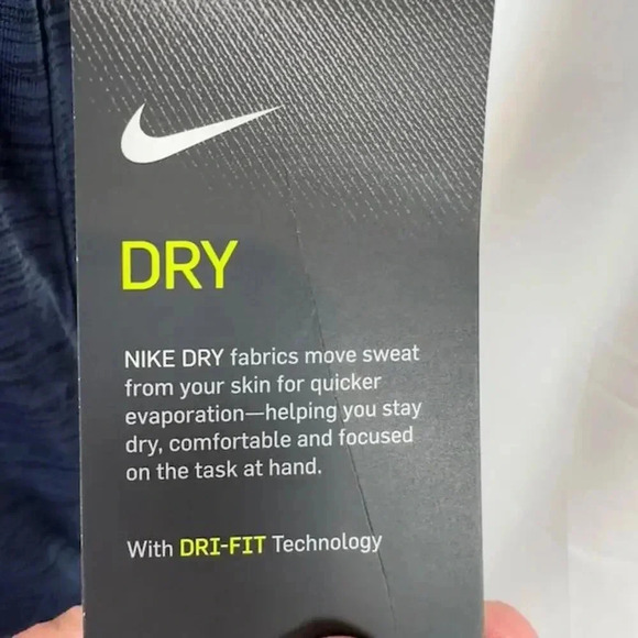 NEW Nike NFL Nike Denver Broncos Training Performance T-Shirt Navy Blue Mens L - Picture 5 of 8